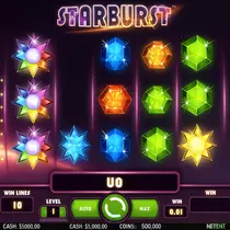 PowerUp - Starburst Slot Game - NetEnt